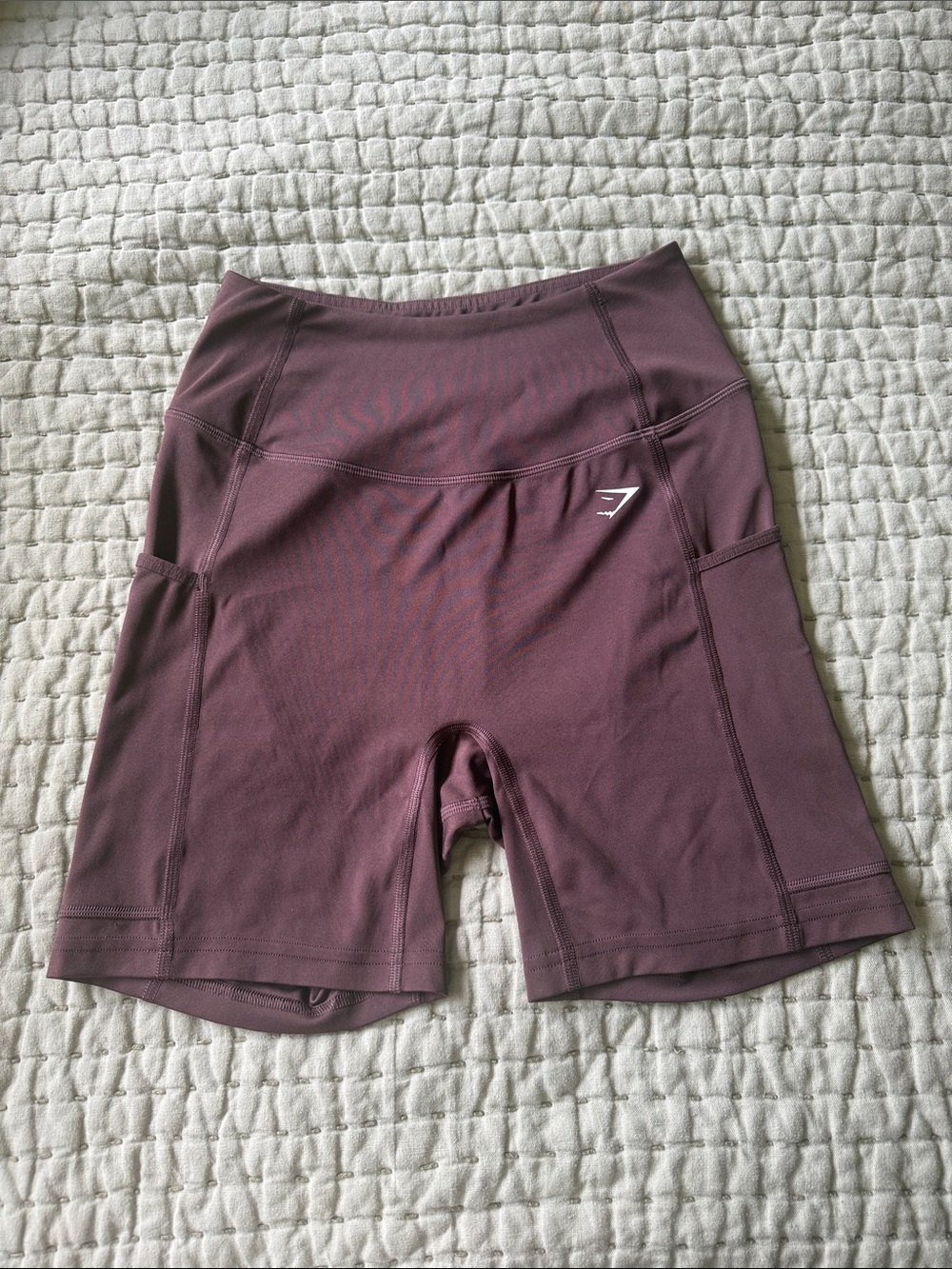 Gymshark - Brown - Size Small Biker Shorts